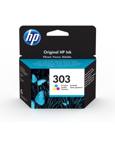 HP 303 Tri-color Original cartucho de tinta Rendimiento está