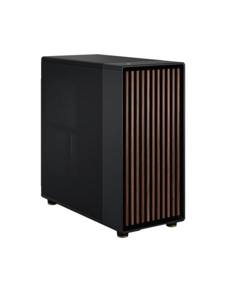 Fractal Design FD-C-NOR1X-01 carcasa de ordenador Midi Tower Negro, Carbón vegetal