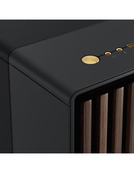 Fractal Design FD-C-NOR1X-01 carcasa de ordenador Midi Tower Negro, Carbón vegetal