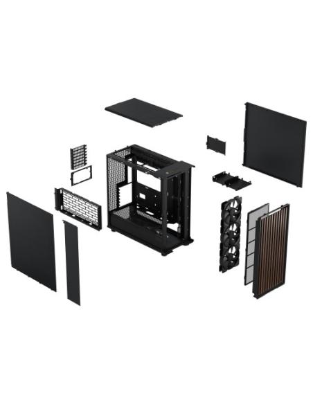 Fractal Design FD-C-NOR1X-01 carcasa de ordenador Midi Tower Negro, Carbón vegetal