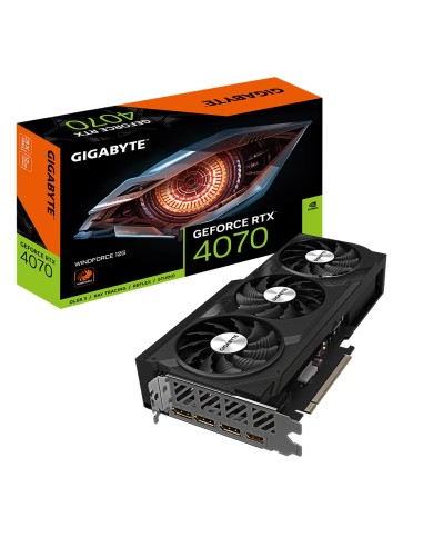 Gigabyte GeForce RTX 4070 WINDFORCE 12G NVIDIA 12 GB GDDR6X