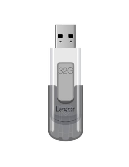 Lexar JumpDrive V100 unidad flash USB 32 GB USB tipo A 3.2 Gen 1 (3.1 Gen 1) Gris, Blanco