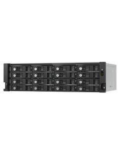 QNAP TL-R1600PES-RP caja para disco duro externo Carcasa de disco duro SSD Negro, Gris 2.5 3.5"