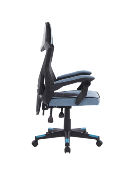 Newskill Gaming Eros Silla para videojuegos de PC Asiento acolchado Negro, Azul, Gris