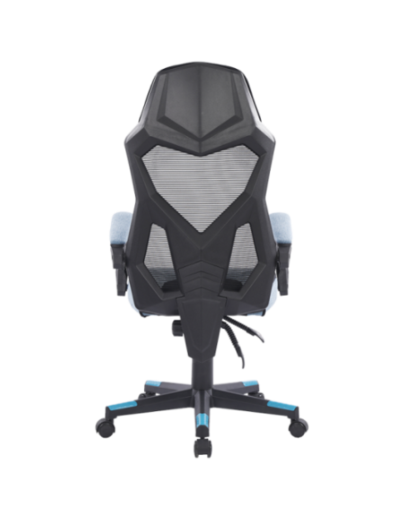 Newskill Gaming Eros Silla para videojuegos de PC Asiento acolchado Negro, Azul, Gris