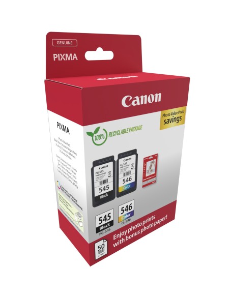 Canon Cartucho Multipack PG-545 CL546+ Papel Fotos