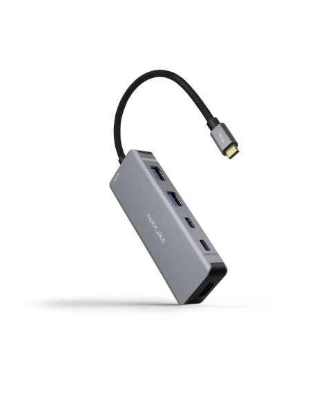 Nanocable Hub USB-C 2xUSB-A+2xUSB-C+HDMI+USB-C PD
