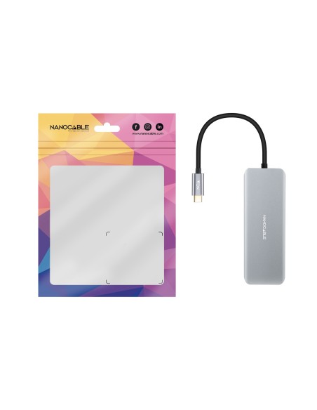 Nanocable Hub USB-C 2xUSB-A+2xUSB-C+HDMI+USB-C PD