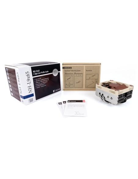 NOCTUA COOLER CPU NH-L9X65 BAJO PERFIL 1XNF-A9X14, 4 HEATPIPESR, INTEL LGA1851, LGA1700, LGA1200, LGA1151, AMD AM5, AM4