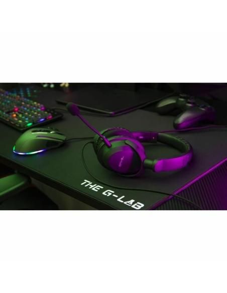 THE G-LAB GAMING HEADSET - COMPATIBLE PC, XBOXONE - BLACK