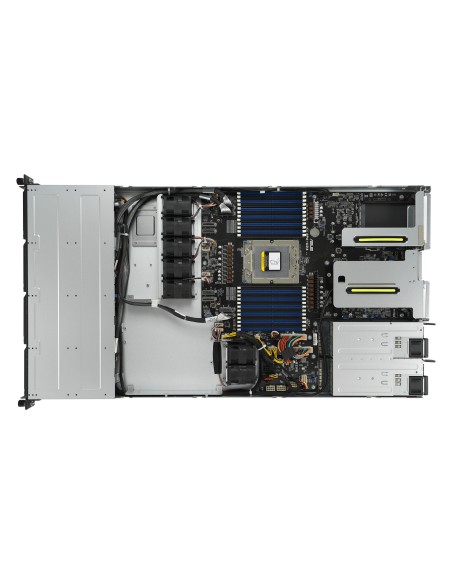 ASUS RS500A-E12-RS4U Socket SP5 Bastidor (1U) Negro, Plata