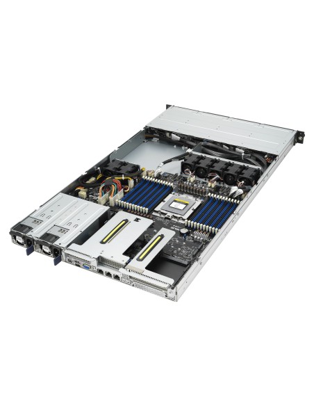 ASUS RS500A-E12-RS4U Socket SP5 Bastidor (1U) Negro, Plata