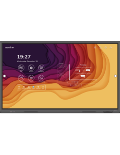 NEWLINE MONITOR INTERNATIVO LYRA PRO (TT-8623QCA) 86", ANDROID 13, GOOGLE EDLA, 8GB Y 298GB, USB-C 65W, MIC, NEWLINE APPS, OPS P