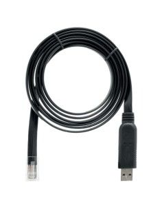 QNAP CAB-CONSOLE-URJ45-1M8 cable USB 1,8 m RJ-45 USB A Negro