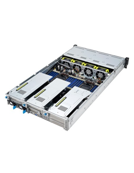 ASUS RS720-E11-RS12U Intel C741 Bastidor (2U) Negro, Plata