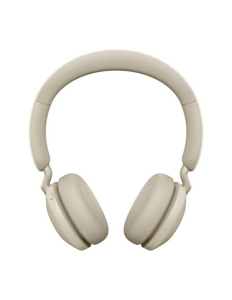 Jabra 100-91800001-60 auricular y casco Auriculares Inalámbrico Diadema Llamadas Música USB Tipo C Bluetooth Beige, Oro