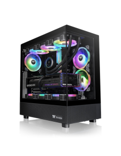 CAJA THERMALTAKE VIEW 270 TG BLACK ATX 2XUSB 3.2 SIN FUENTE NEGRO