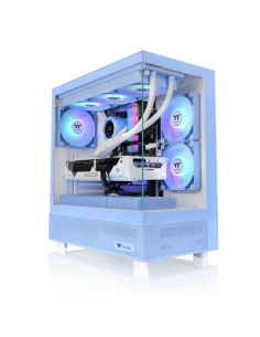 CAJA THERMALTAKE VIEW 270 TG HYDRANGEA ARGB ATX 2XUSB 3.2 SIN FUENTE AZUL