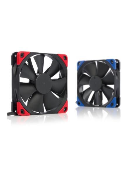 NOCTUA VENTILADOR CAJA NF-F12-PWM CH.BK.S, NF-F12 PWM CHROMAX.BLACK.SWAP, 120MM, 120X120X25MM, 12V, 1500RPM/300RPM, 22,4 DB(A), 