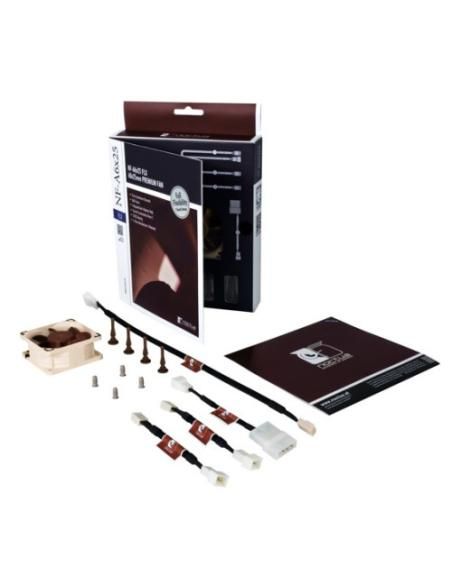 NOCTUA VENTILADOR CAJA NF-A6X25 FLX , 60MM FAN, 60X60X25MM, 12V, 3000RPM/2400RPM/1600RPM, 19,3 DB(A), 29,2 M3/H, 2,18 MM H2O, 3 