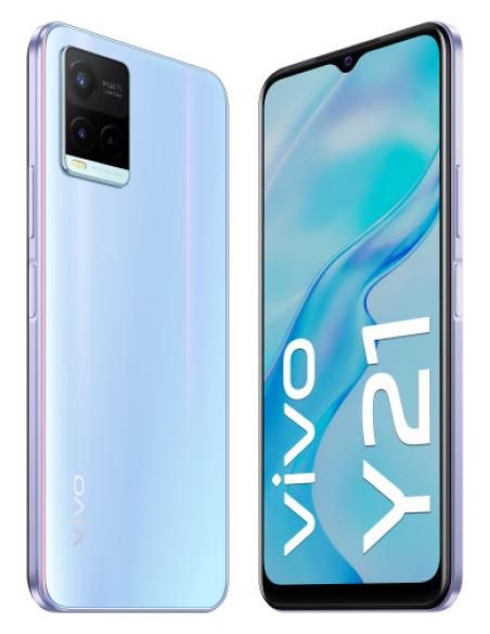 VIVO Y21 16,5 cm (6.51") SIM doble Android 11 4G USB Tipo C 4 GB 64 GB 5000 mAh Perlado, Blanco