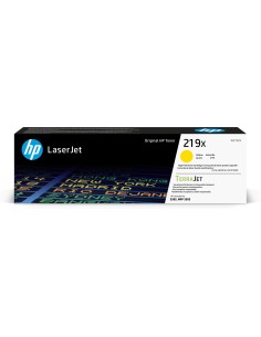 HP Cartucho de Tóner Original LaserJet 219X de alta capacidad amarillo