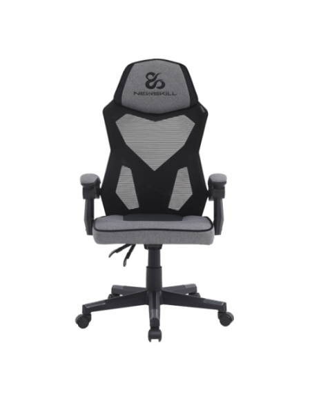 Newskill Gaming Eros Silla para videojuegos de PC Asiento acolchado Negro, Gris
