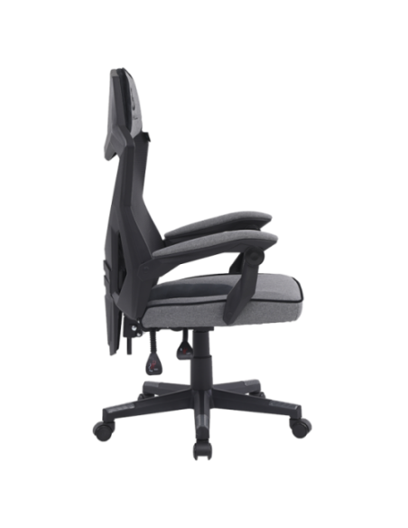 Newskill Gaming Eros Silla para videojuegos de PC Asiento acolchado Negro, Gris