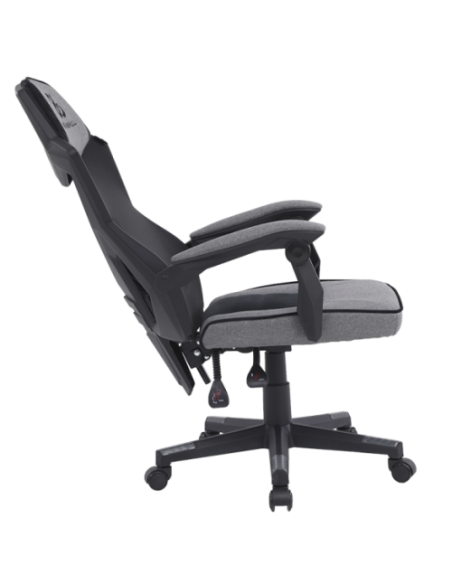 Newskill Gaming Eros Silla para videojuegos de PC Asiento acolchado Negro, Gris