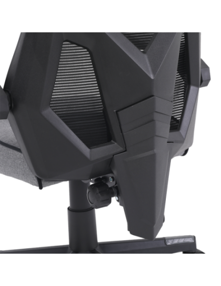 Newskill Gaming Eros Silla para videojuegos de PC Asiento acolchado Negro, Gris