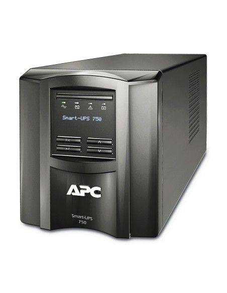 APC SMT750X93 sistema de alimentación ininterrumpida (UPS) Línea interactiva 0,75 kVA 500 W 6 salidas AC