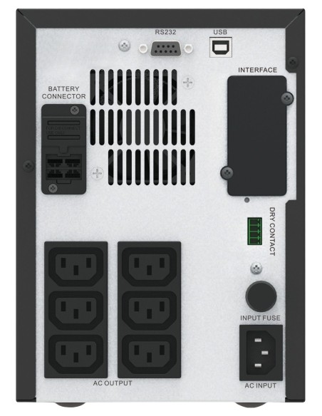 APC Easy UPS SMV sistema de alimentación ininterrumpida (UPS) Línea interactiva 1,5 kVA 1050 W 6 salidas AC