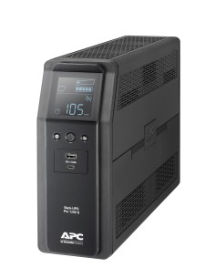 APC BACK UPS PRO BR 1200VA sistema de alimentación ininterrumpida (UPS) Línea interactiva 1,2 kVA 720 W 8 salidas AC