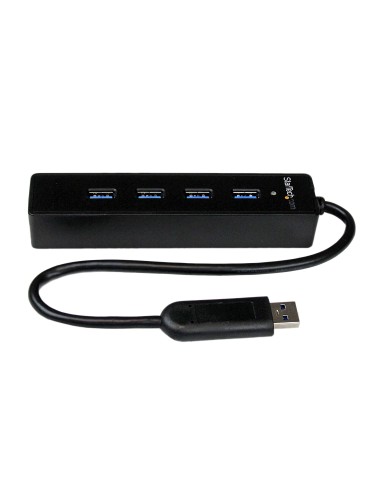 4 Port SuperSpeed Portable USB 3.0 Hub