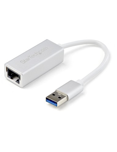 USB 3 to Gigabit Network Adapter -Silver