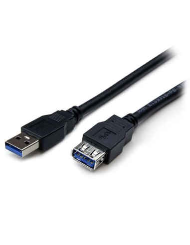 2m Black USB 3.0 Extension Cable M F