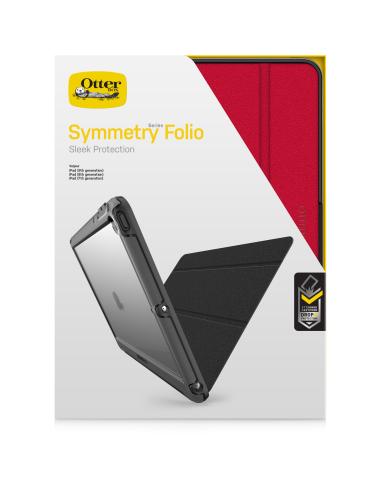 Symmetry Folio Apple iPad 7/8/9 Gen Red