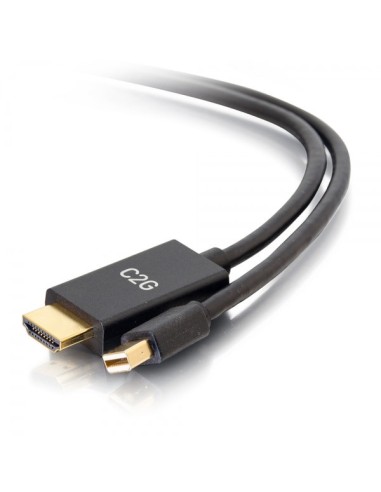 1.8m mDP to HDMI Cable 4K Passive Black