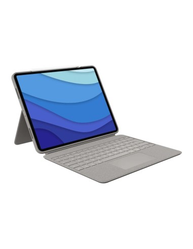 Combo Tch iPad Pro 12.9" 5+6 Gen Sand UK