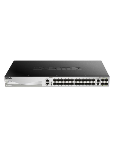 24 SFP ports Layer 3 Stackable Managed G