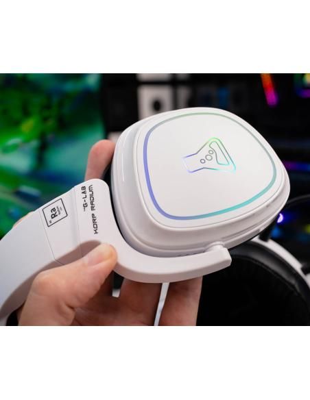 THE G-LAB AURICULARES PC, PS4 Y XBOX ONE, NINTENDO SWITCH, ANDROID BLANCO (KORP-RADIUM-WHITE)
