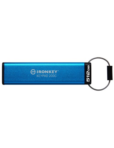 512GB USB-C IronKey Keypad 200C AES
