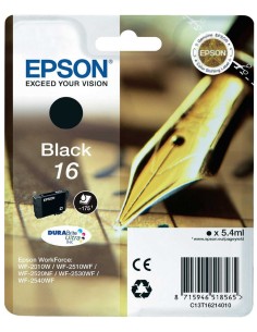 Epson Pen and crossword Cartucho 16 negro (etiqueta RF)