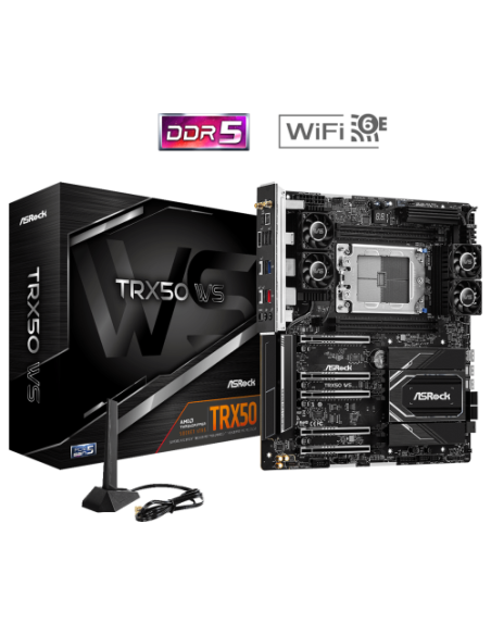 Asrock TRX50 WS AMD TRX50 Socket sTR5 ATX extendida