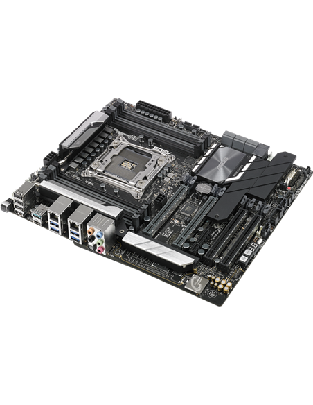 #PLACA ASUS WS C422 DC,LGA 2066,C422,8DDR4 R/LRDIMM,4PCIe,6SATA,1M2(2280),1*Intel GbE I210-AT,ATX (SERVER)