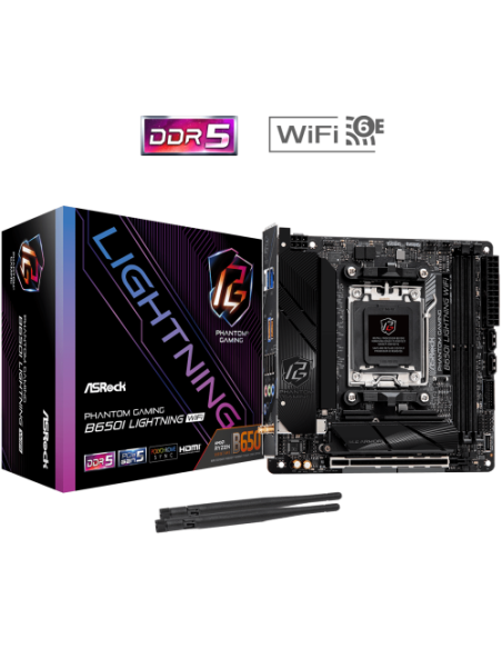 Asrock B650I Lightning WiFi AMD B650 Zócalo AM5 mini ITX