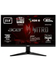 MONITOR ACER NITRO 23.8" KG241YSBIIP (UM.QX1EE.S02) ZEROFRAME VA 165HZ FREESYNC PREMIUM 1MS(VRB) 250NITS 2XHDMI