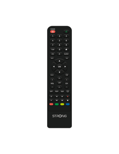 Strong SRT 7030 decodificador 1 sintonizador(es) Alámbrico Negro
