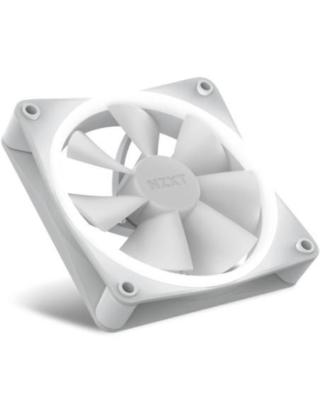 NZXT F120 RGB Carcasa del ordenador Ventilador 12 cm Blanco 1 pieza(s)