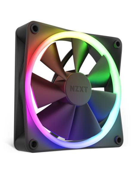 NZXT F120 RGB Carcasa del ordenador Ventilador 12 cm Negro 1 pieza(s)